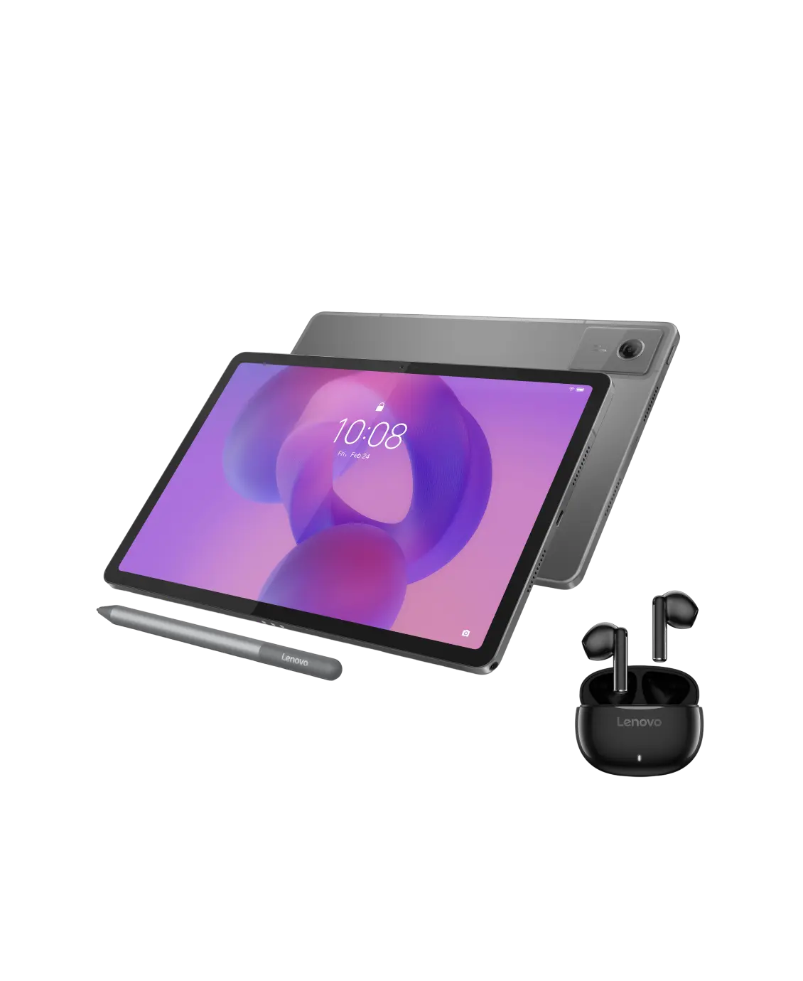 Lenovo idea tab 4 gb 128 gb con earbuds Gris